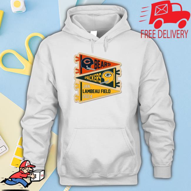 Trending Chicago Bears Vs Green Bay Packers January 2024 Lambeau Field Long Sleeve T Shirt