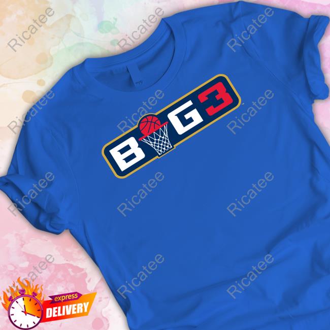 Big3 Baseketball Logo Hooded Sweatshirt