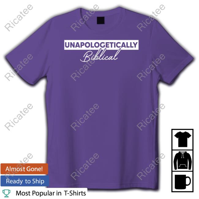 John Mason Wearing Unapologetically Biblical Shirt