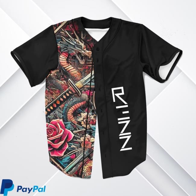 Rave Jersey Merch Rezz Rave Baseball Jersey For Edm Festivals Shirts