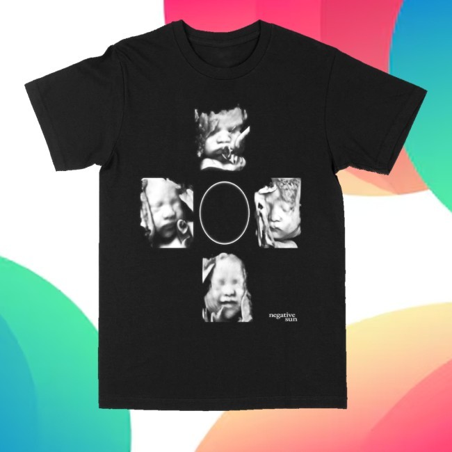 Negative Sun Ultrasound Black Tee Shirt