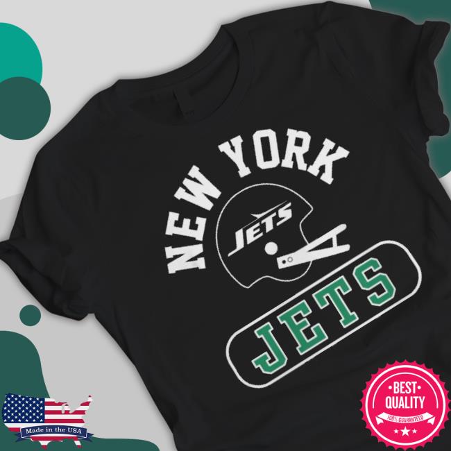 New York Jets Throwback Helmet Shirt Homage