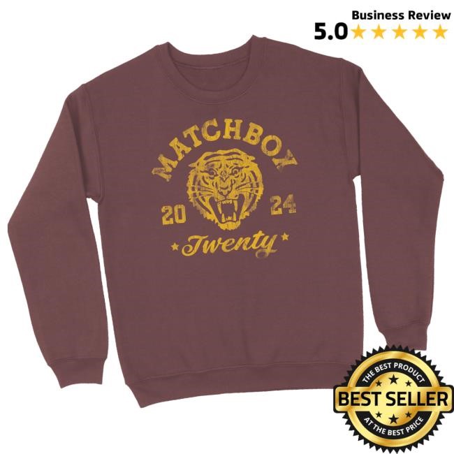 Matchbox Twenty Merch Store Varsity Maroon Pullover Crewneck Sweatshirt Official Matchbox Twenty Merch Store Varsity Maroon Pullover T-Shirt