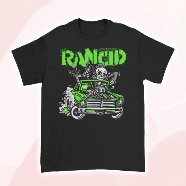 Rancid Skeleton Nova T Shirt Rancid Merch Store