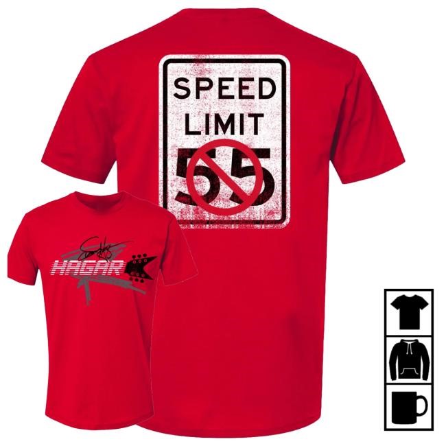 Sammy Hagar Redrocker Merch Shop Store Official Sammy Hagar Cant Drive 55 T Shirts