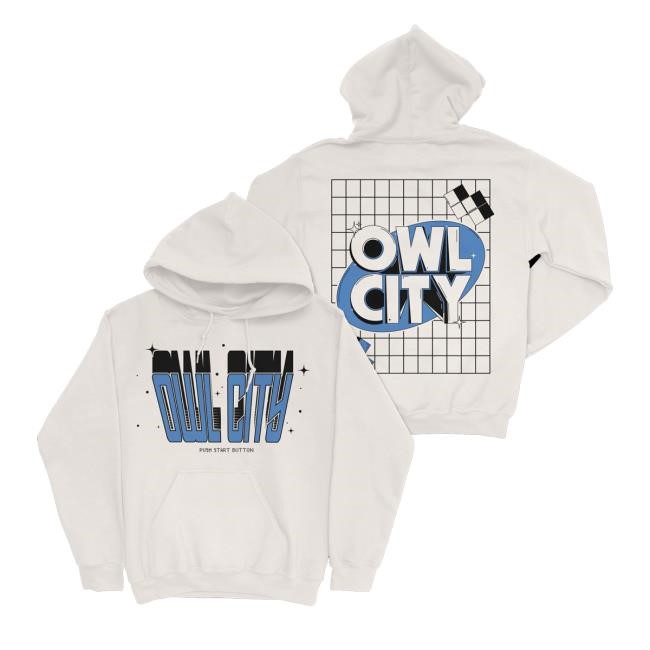 Owl City Music Merch Owl City Retro Game Crewneck Sweatshirt