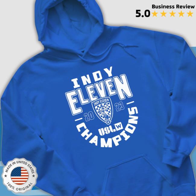 Official Indy Eleven 2023 Uslw Champions Shirt