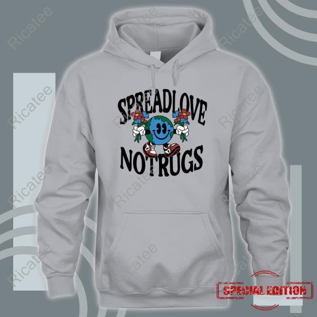 Minted Merch Spread Love Not Rugs shirt, hoodie, tank top, sweater and long sleeve t-shirt