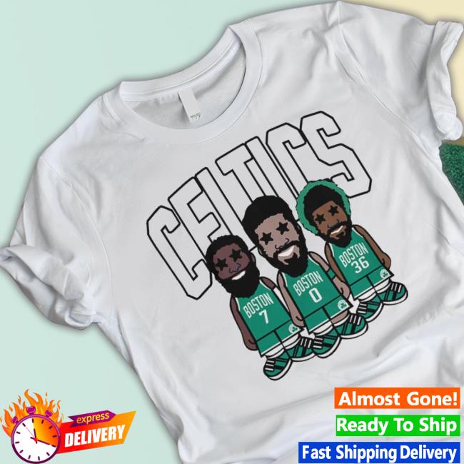 Celtics Starting Three Shirt Celtics Merch