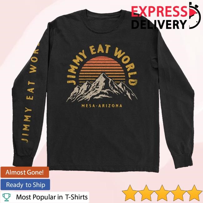 Jimmy Eat World Merch Four Peaks Hoodie Sweatshirt