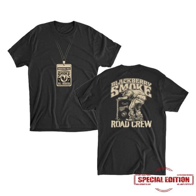 Blackberry Smoke Merch Store Road Crew Appreciation T-Shirt