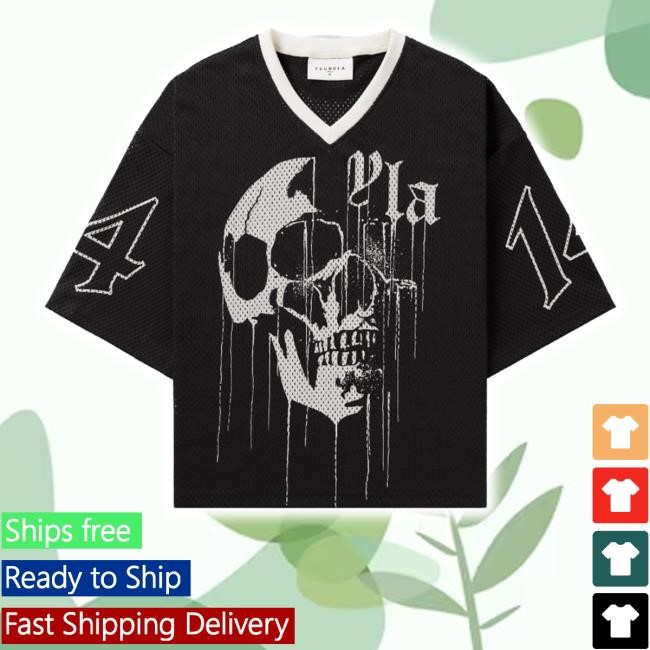 Youngla Merch 4015 Drippy Skull Jersey