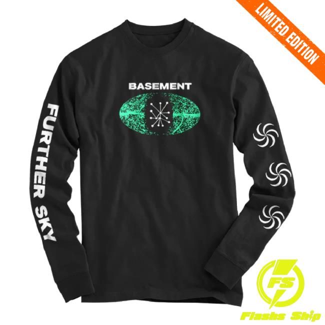 Trending Run For Cover Records Merch Store Basement Further Sky T-Shirt Runforcoverrecords Shop