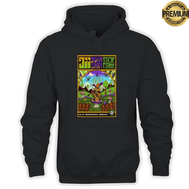 Stick Figure + 311 + Slightly Stoopid Fiddler’S Green Amphitheatre Poster Hoodie