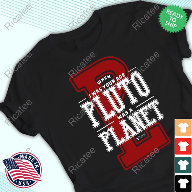 When I Was Your Age Pluto Was A Planet Lowell Observatory Hoodie