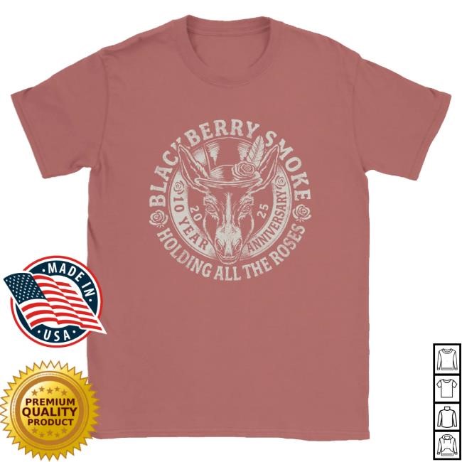 Official Blackberry Smoke Merch Hatr 10 Year Anniversary Tank Top
