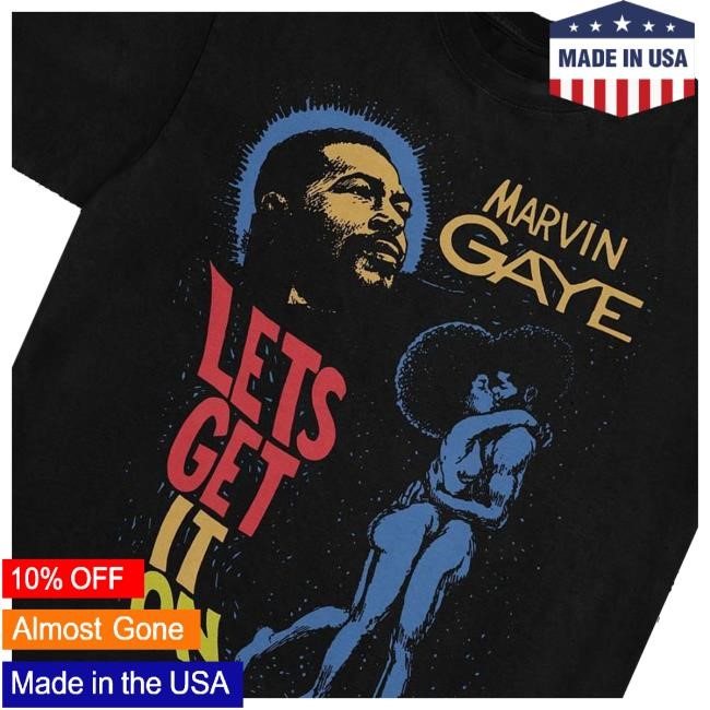 Dogmeat’S Town Store Marvin Gaye Let's Get It On Tank Top Dogmeat’S Town Store Marvin Gaye Let's Get It On Tee Shirt