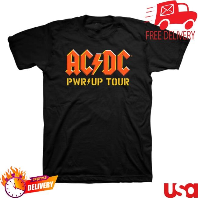 Official Ac/Dc Official Store Are You Ready Pwr Up 2025 Tour Dates Shirts