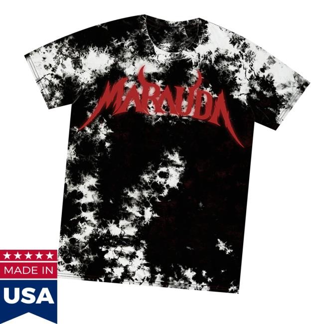 Marauda Black Crystal Logo Tie Dye Hoodie Marauda Merch Store Black Crystal Logo Tie Dye